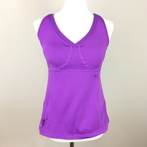 Athleta Va Va Yoga Support Top Racerback 36D